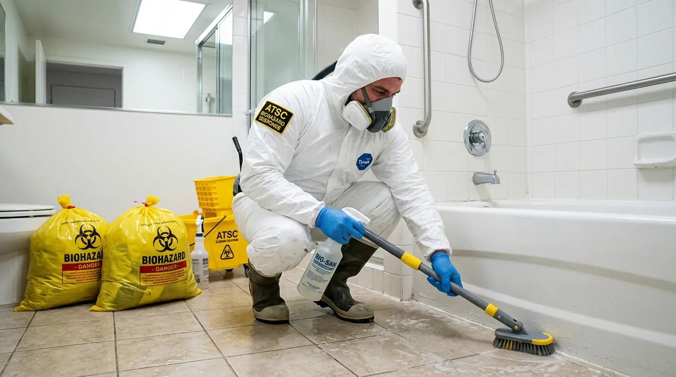 Decontamination equipment deployed for Blood Cleanup in Monsey